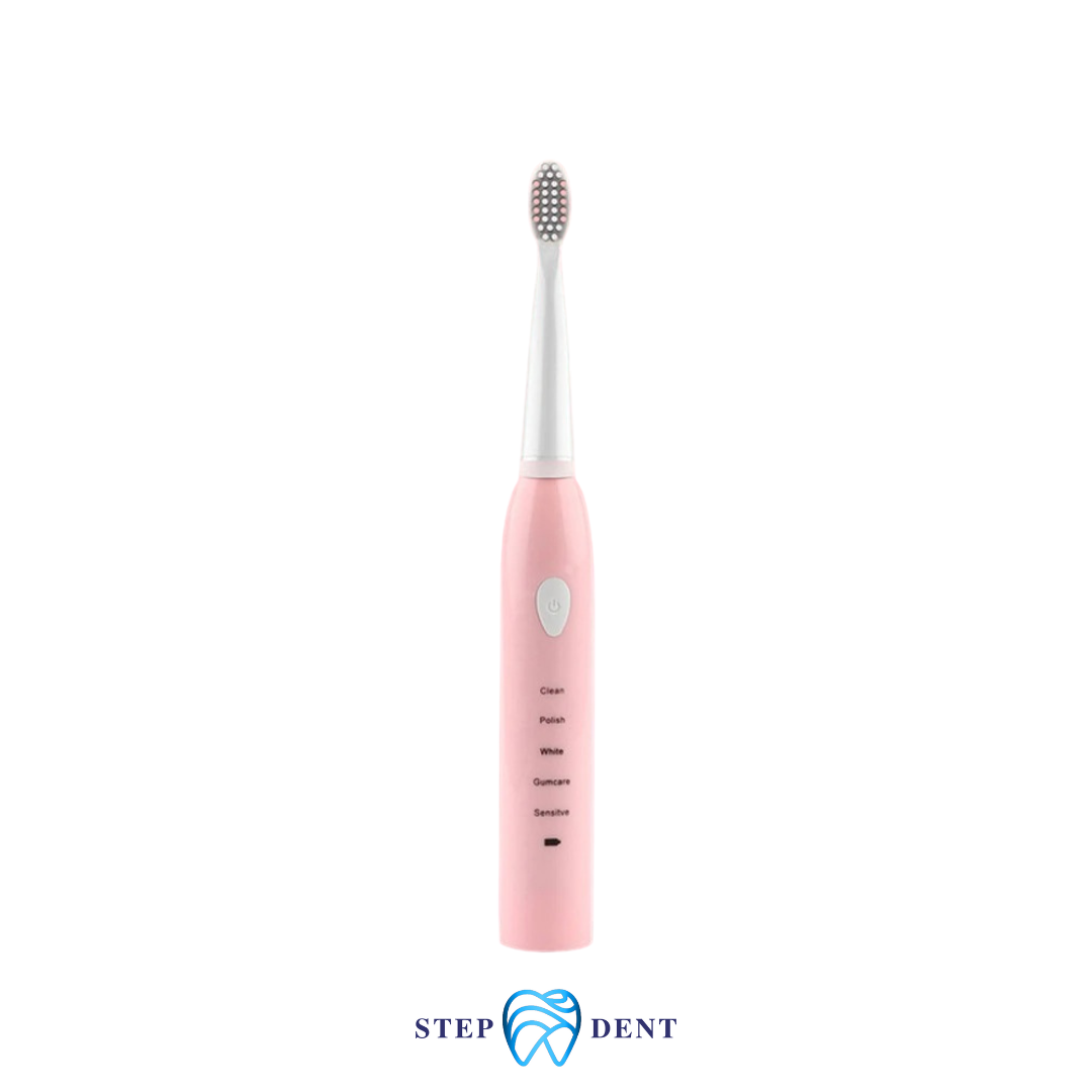 מברשת חשמלית MODO 5 - ורוד - STEPDENT 0
