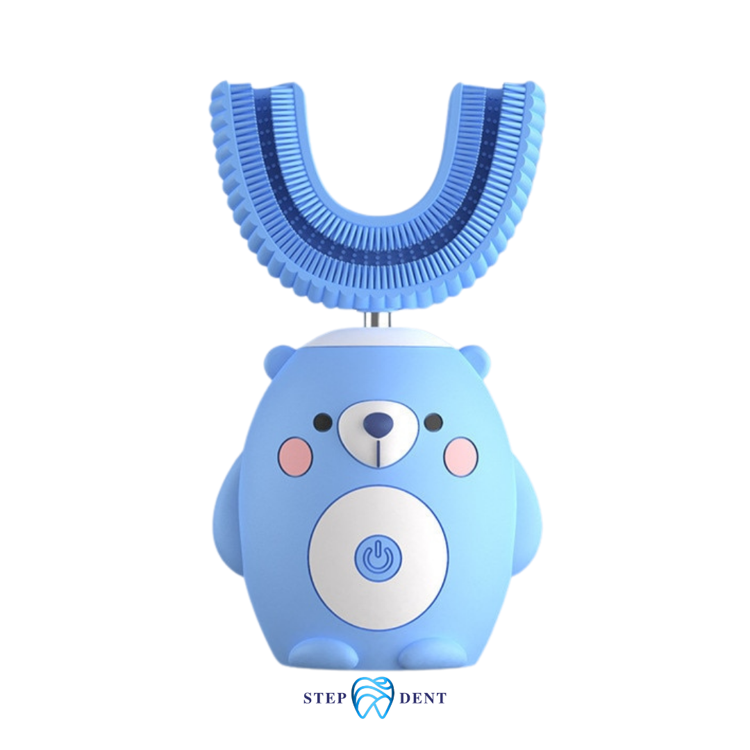 מברשת חשמלית - 2-6 / דוב כחול - STEPDENT 0