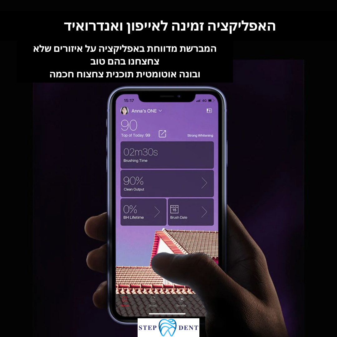 מברשת חשמלית Oclean X Pro - STEPDENT 0