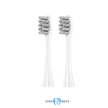 ראשים חלופיים למברשות OCLEAN - לבן-2 - STEPDENT 0